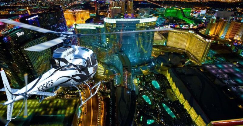 Las Vegas: Nighttime Helicopter Flight over the Strip - The Practical Side
