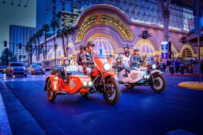 Las Vegas: Private Sidecar Motorcycle Tour of Vegas Strip - An Authentic and Stylish Vegas Experience