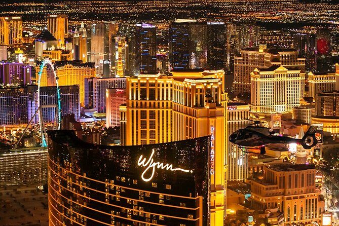 Las Vegas Strip Helicopter Night Flight with Optional Transport - An In-Depth Look at the Experience