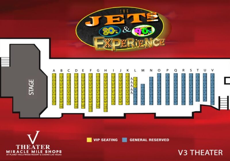 Las Vegas: The Jets Live 80s and 90s Experience - FAQ