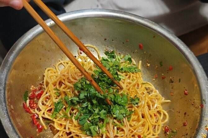 Learn cold noodle and wolf-teeth potato at local home - The Sum Up