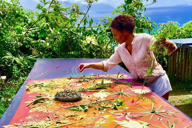 Learn the Traditional Seychelles Art of Sun Printing with Local Textile Designer - An Introduction to the Art of Sun Printing in Seychelles