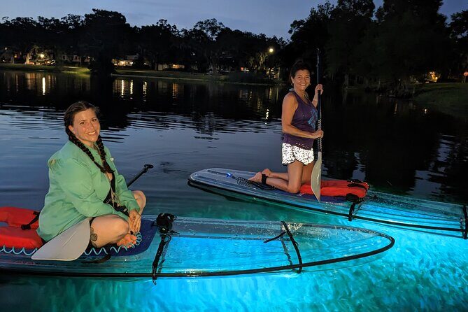 LED Glow in the Dark Clear Kayak or Clear Paddleboard in Paradise - Practical Considerations