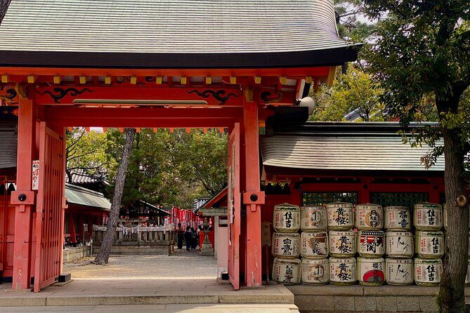 Legends of Sumiyoshi Taisha Shrine with Japanese Drink in Osaka - Frequently Asked Questions