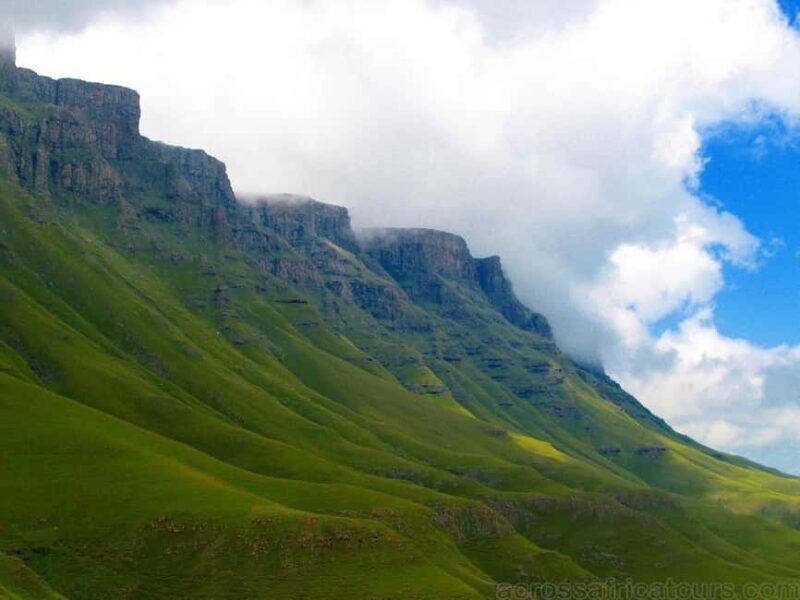 Lesotho Highlights 5 Days/4 Nights - Day 4: Dinosaur Footprints and the High Mountain Reservoir
