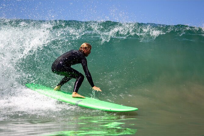 Leucadia Beach Surf Lessons - The Meeting Point and Accessibility