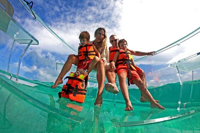 Live Cancun from our Transparent Boat - Stop 1: Nichupte Lagoon — A Natural Forest of Water
