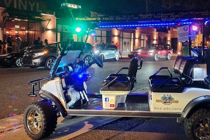 Live Karaoke Ride in Uptown and SouthEnd of Charlotte, NC - The Itinerary in Detail