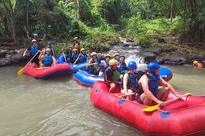 Lombok White Water Rafting Ricefield and Waterfall Tour - The Itinerary in Detail