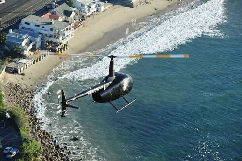 Long Beach: Private LA Coast Surf and Turf Helicopter Tour - What’s Included and What to Expect