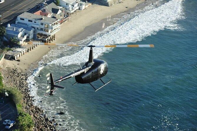 Los Angeles Coastline Private Helicopter from Burbank - Key Points