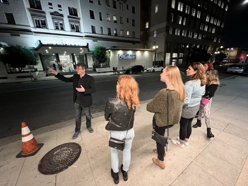 Los Angeles: Downtown Hollywood Guided Ghost Walking Tour - Key Points
