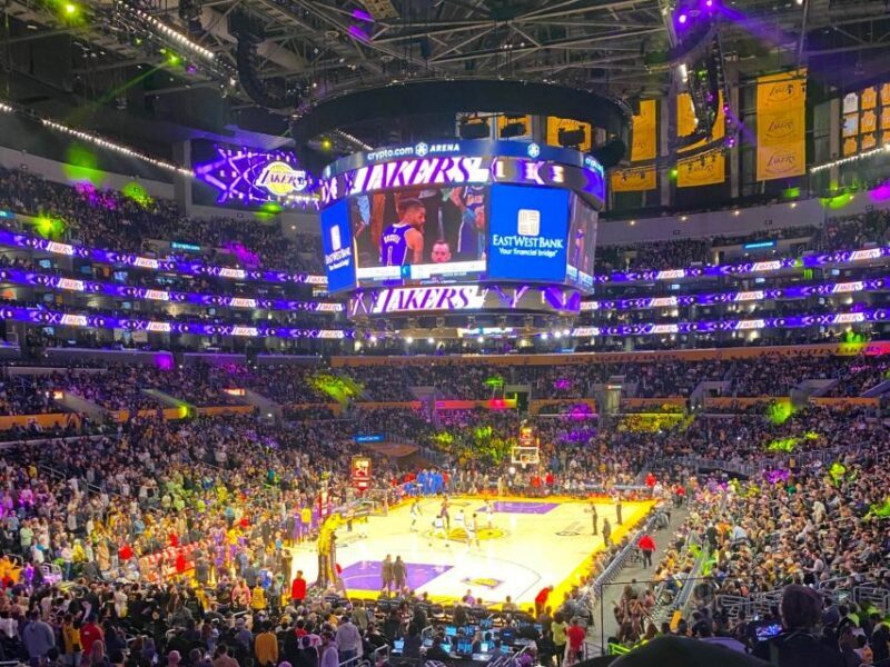 Los Angeles: Los Angeles Lakers Basketball Game Ticket - The Authentic NBA Atmosphere at Crypto.com Arena