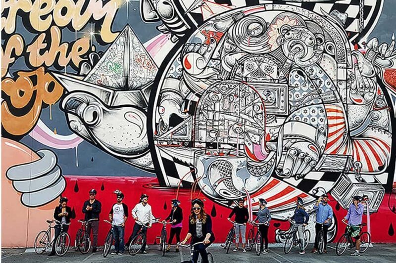Los Angeles: Private Alley Adventure Graffiti Bike Tour - A Ride Through LA’s Hidden Graffiti World