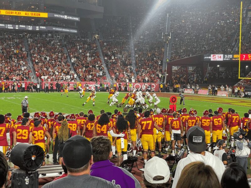 Los Angeles: USC Trojans College Football Game Ticket - Authenticity and Atmosphere
