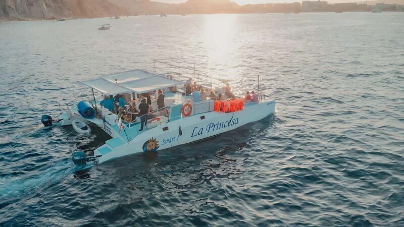 Los Cabos Party Catamaran: Snorkeling, Open Bar & Music Fun - Key Points