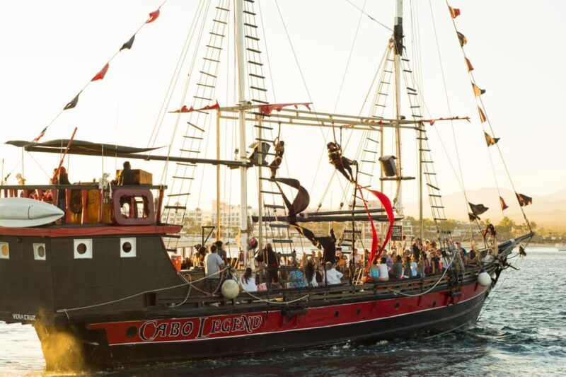 Los Cabos: Pirate Ship Sunset Cruise & Show with Dinner - Practical Details