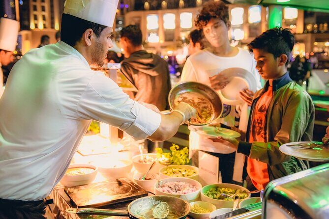 Lotus Mega Yatch Dinner Cruise Dubai With Transfers Optional - Key Points