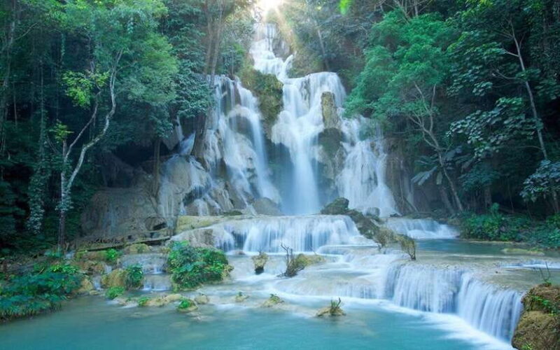 Luang Prabang: Kuang Si Bike Ride & Long-Tail Boat Cruise - Key Points