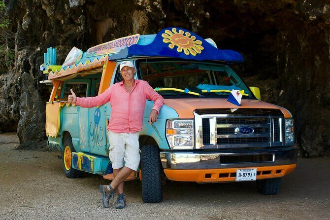 Luc's Private Group Bonaire Open Bus Tour - Key Points