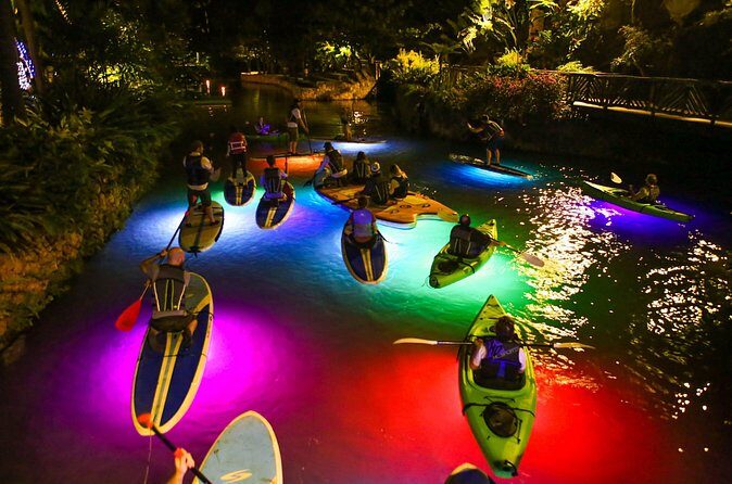 Lunar Legends Night Stand up Paddle Kayak Water Experience - Itinerary Breakdown