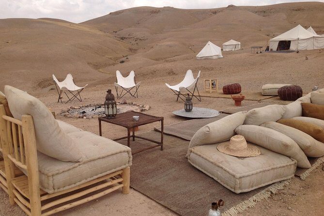 Lunch in The Luxury Camp in the Great Agafay Desert - Introduction