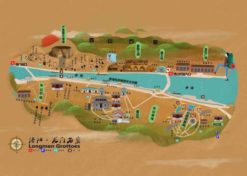 Luoyang: Longmen Grottoes Entry Ticket Only Option - Key Points