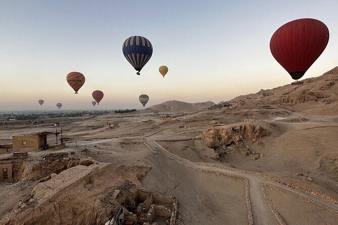 Luxor Hot Air Balloons Sunrise Option - An Early Start for a Magical Morning