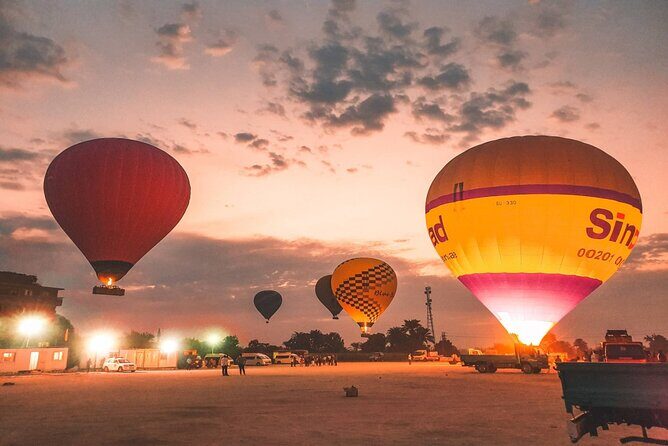 Luxor Hot Air Balloons Sunrise Option - The Afterglow: Reflection and Return