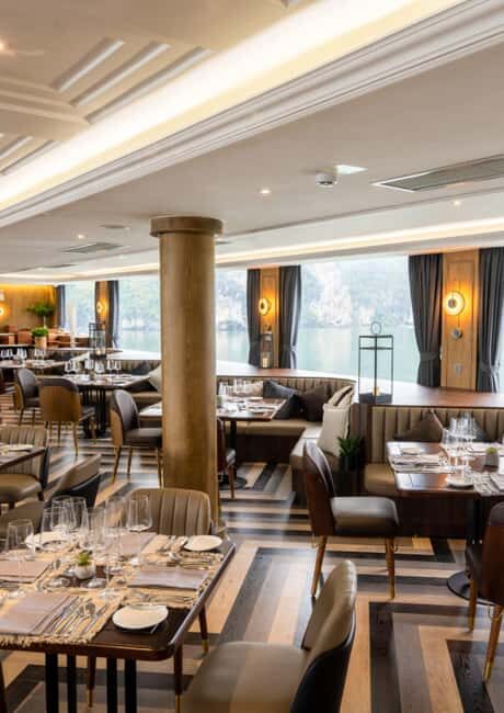 Luxury 2D1N Cruise l Ha Long & Lan Ha Bay with Fine Dining - Dining: A Highlight