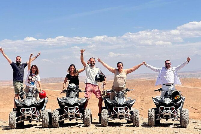 Luxury 2h quad in agafay with transportation - Key Points