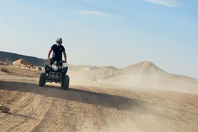 Luxury 2h quad in agafay with transportation - The Sum Up