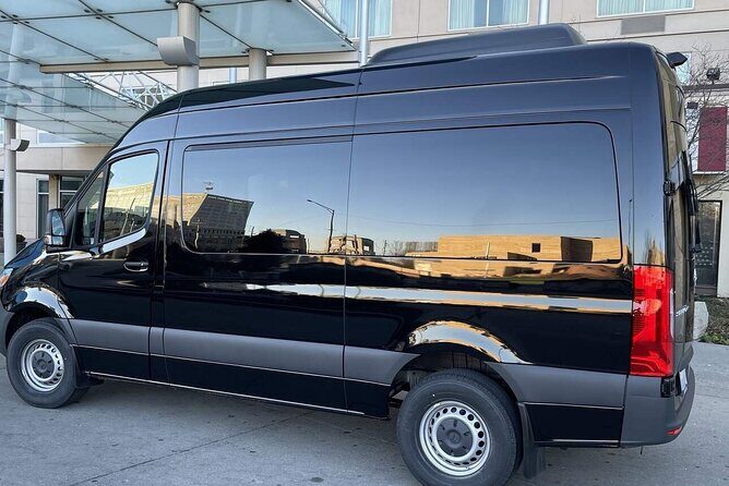 Luxury Airport Van with Private Driver - Key Points