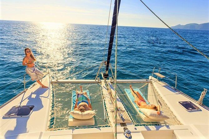 Luxury All-Inclusive Catamaran Cruise to Ile aux Cerfs and GRSE Waterfall - Key Points