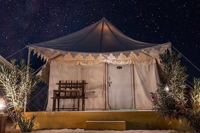 Luxury camping with cultural program in Thar Desert of Jaisalmer - Key Points