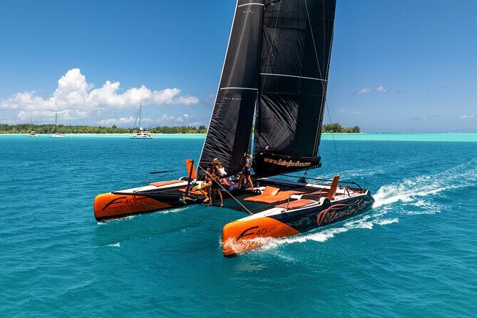 LUXURY Catamaran Bora Bora : Sailing, Snorkeling & Floating Bar - The Experience in Detail