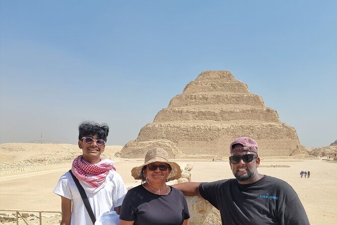 Luxury Day Tour to Giza pyramids, Memphis, and Saqqara - Key Points