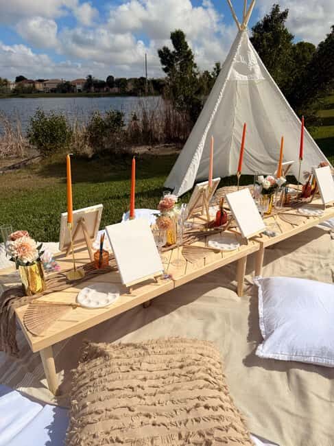 Luxury Outdoor Sip & Paint Experience- Near Miami - The Value for Travelers
