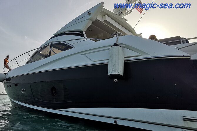Luxury Sunseeker 50 - 6 hs Cancun - Isla Mujeres (MagicSea-SS) - The Experience: What to Expect on the Yacht