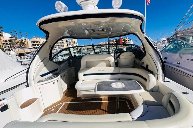 Luxury Yacht Tour in Los Cabos 45FT SeaRay Sundancer - Practical Tips and Considerations