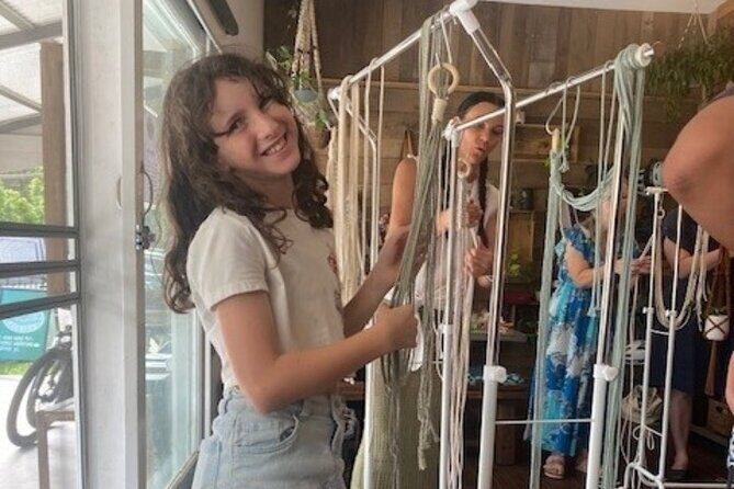 Macrame Pot Holder Workshop Tamborine Mountain Australia - Key Points