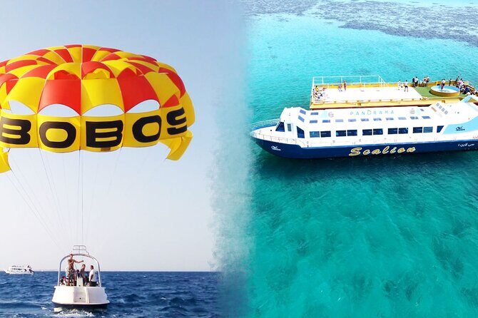 Magic Semi-Submarine 2 Hours Snorkeling & Parasailing - Mega Adrenaline-Hurghada - Key Points