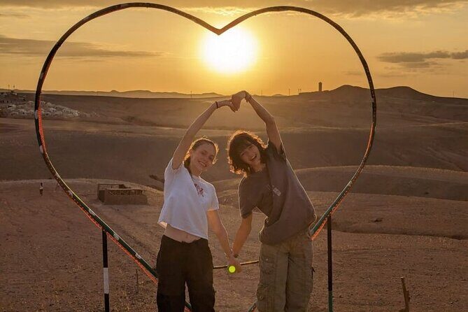 magical dinner camel ride &Quade biking and sunset - Starting Point: Pickup and Arrival in the Agafay Desert