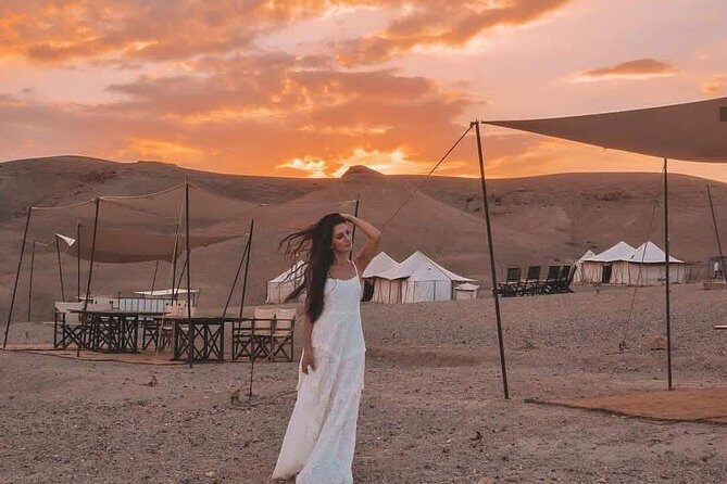 Magical dinner on sunset in Agafay desert and Camel Ride - FAQ