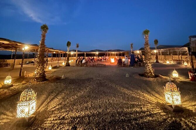 Magical dinner, sunset, music and fire show in Agafay desert - FAQs