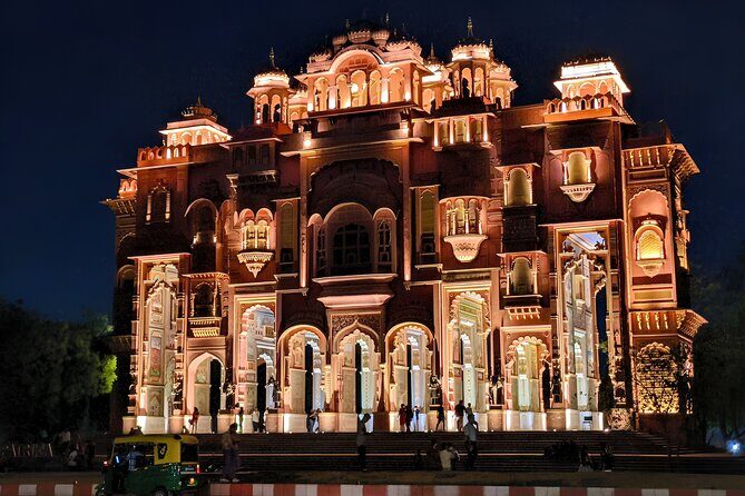Magical Jaipur Night Tour Including Patrika Gate - Key Points