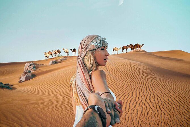 Magical Morning Desert Safari in 4x4 Private Vehicle &Camel Ride - Key Points