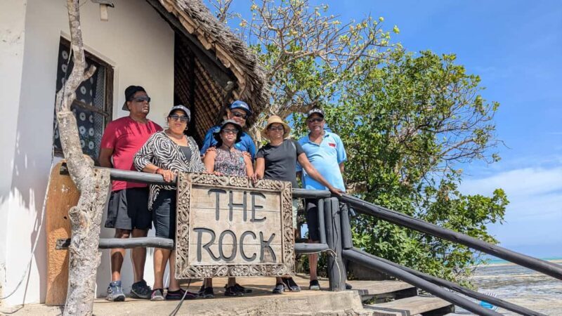 Magical Restaurant in zanzibar The Rock Restaurant 5+ Group - The Experience: A Deep Dive into The Rock Restaurant Tour