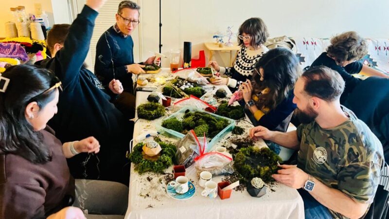 Magnetic Floating Terrarium Workshop - The Experience from the Traveler’s Perspective