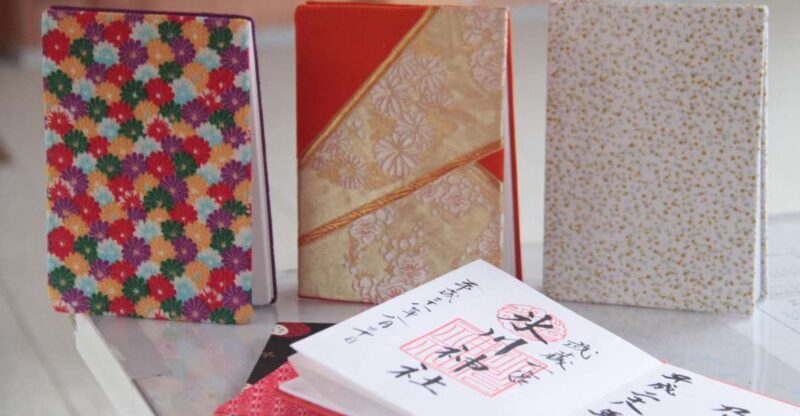 Make a temple stamp book with artist - A Unique Cultural Craft in the Heart of Tokyo